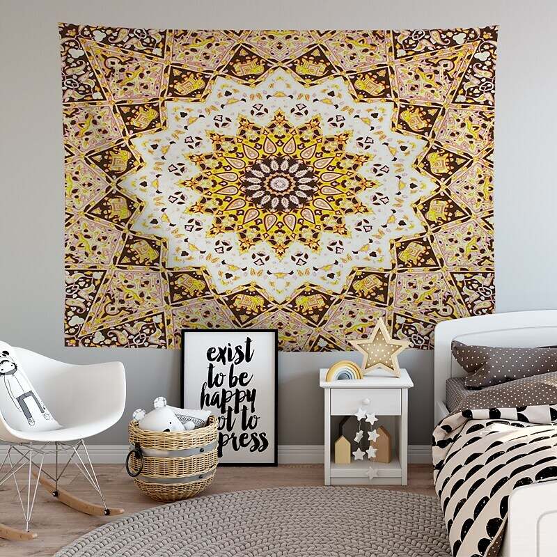 Bohemian Mandala Wall Tapestry Art Decor