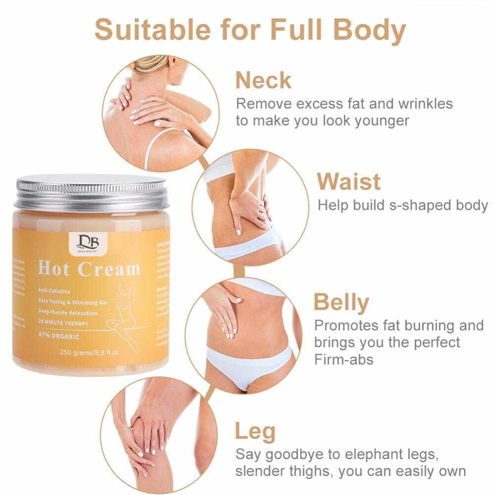 Body Cream,Cellulite Hot Cream Fat Burner