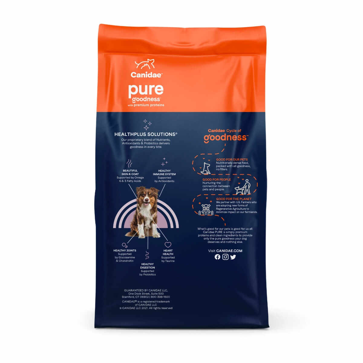 Canidae PURE Grain Free Dry Dog Food - Bison, Lentil & Carrot