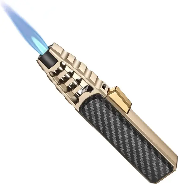 🎁Christmas Pre-Sale 49% OFF-🔥Windproof Straight Torch Blue Flame Lighter