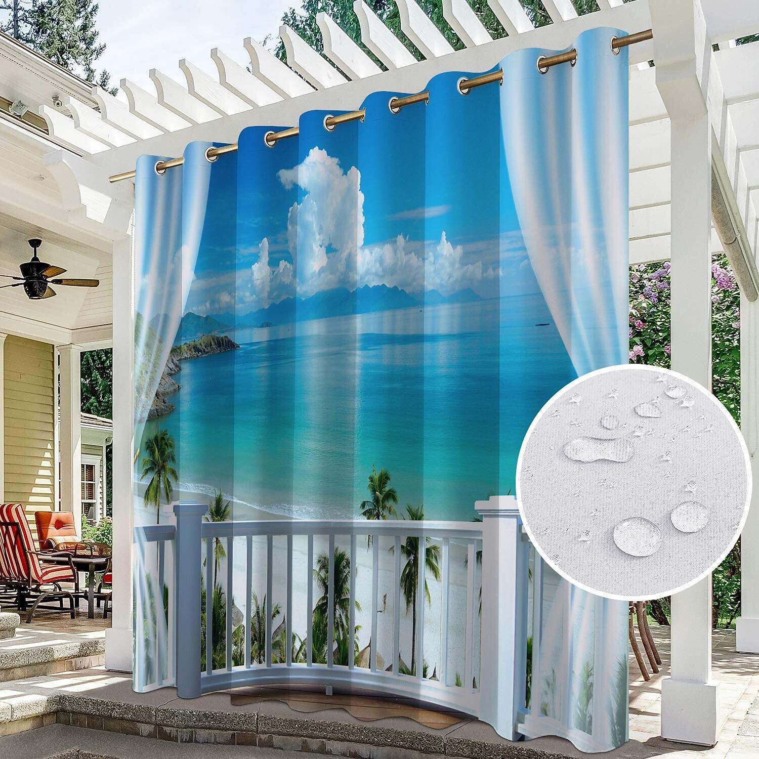 Waterproof Outdoor Curtain Privacy