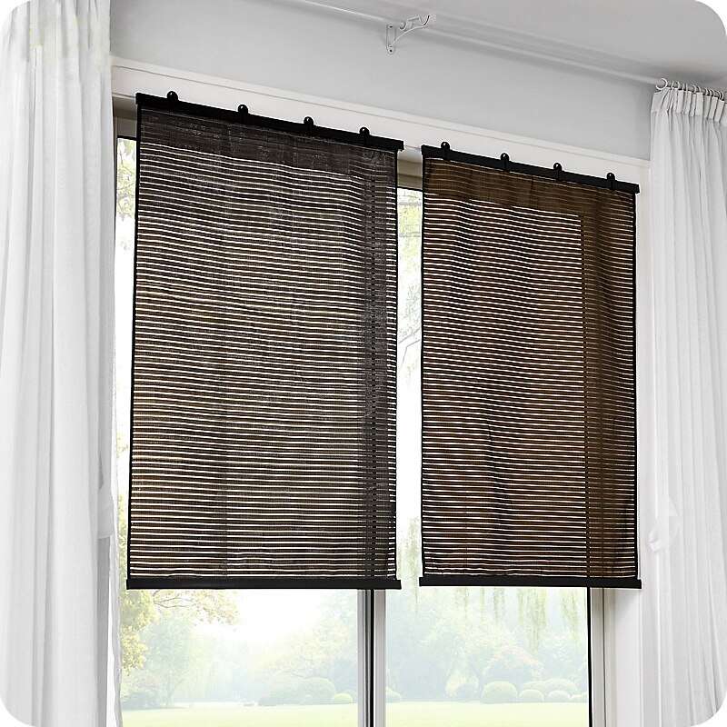 Outdoor Curtain Privacy, Roll Up Blinds for Patio