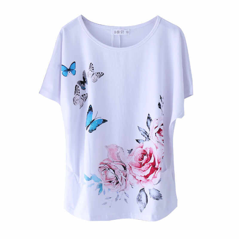 Cotton Short-sleeved T-shirt