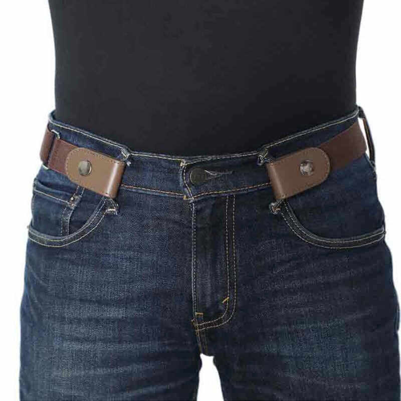 Free Buckle Women Stretchy Belt