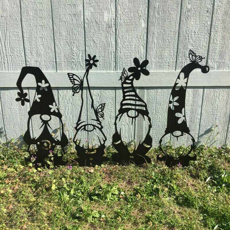 Steel Branch Gnomes Decoration