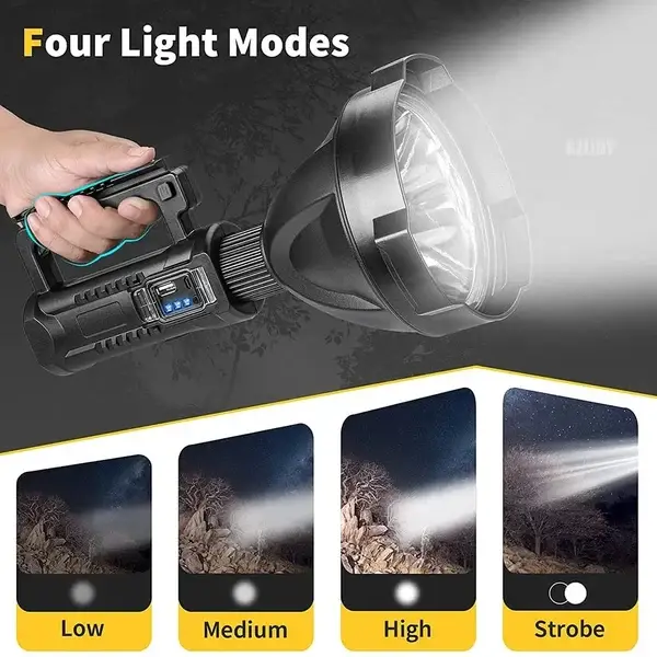 ⏰Last Day Promotion 49% OFF - Rechargeable Handheld Spotlight Flashlight