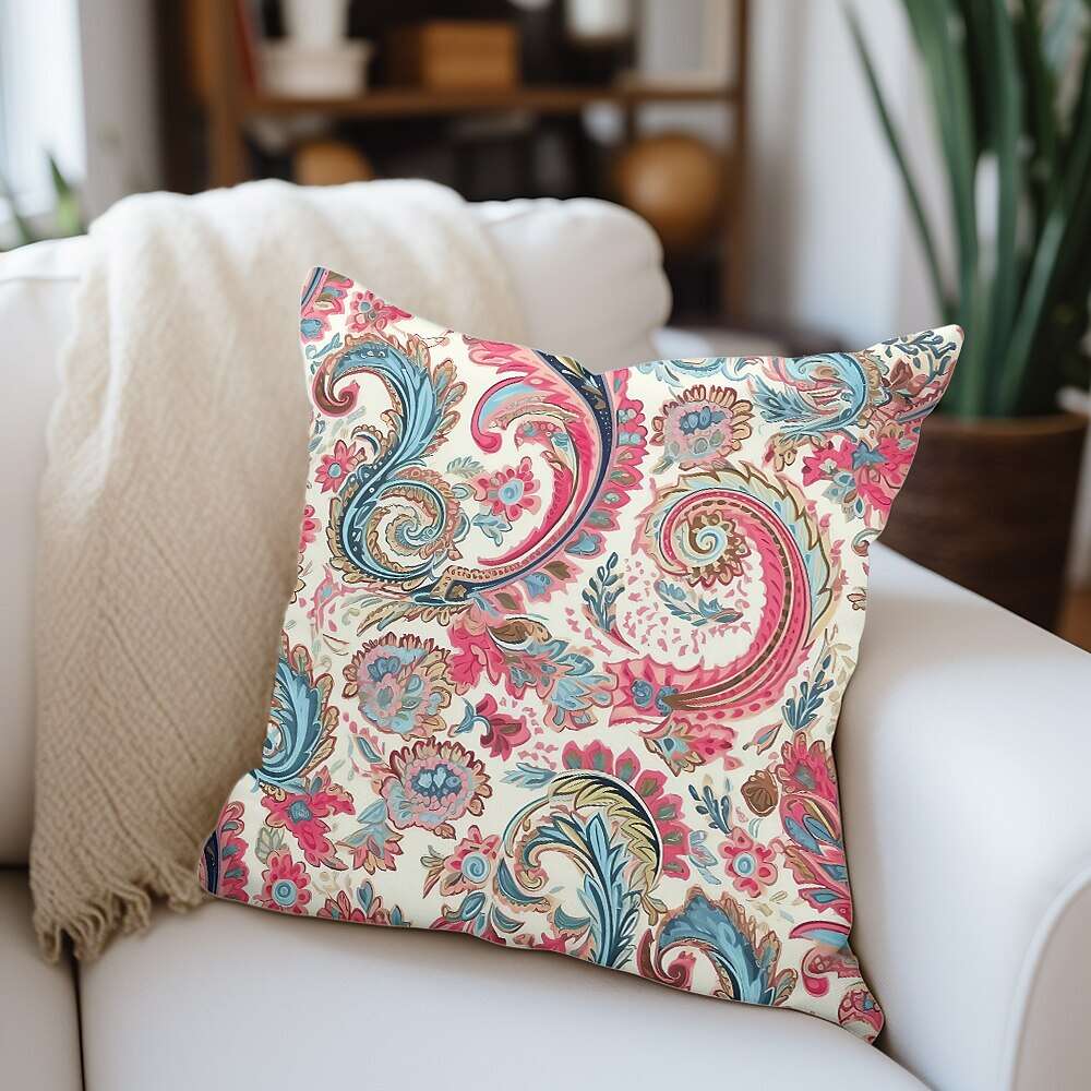 Vintage Paisley Pillow Cover 1PC