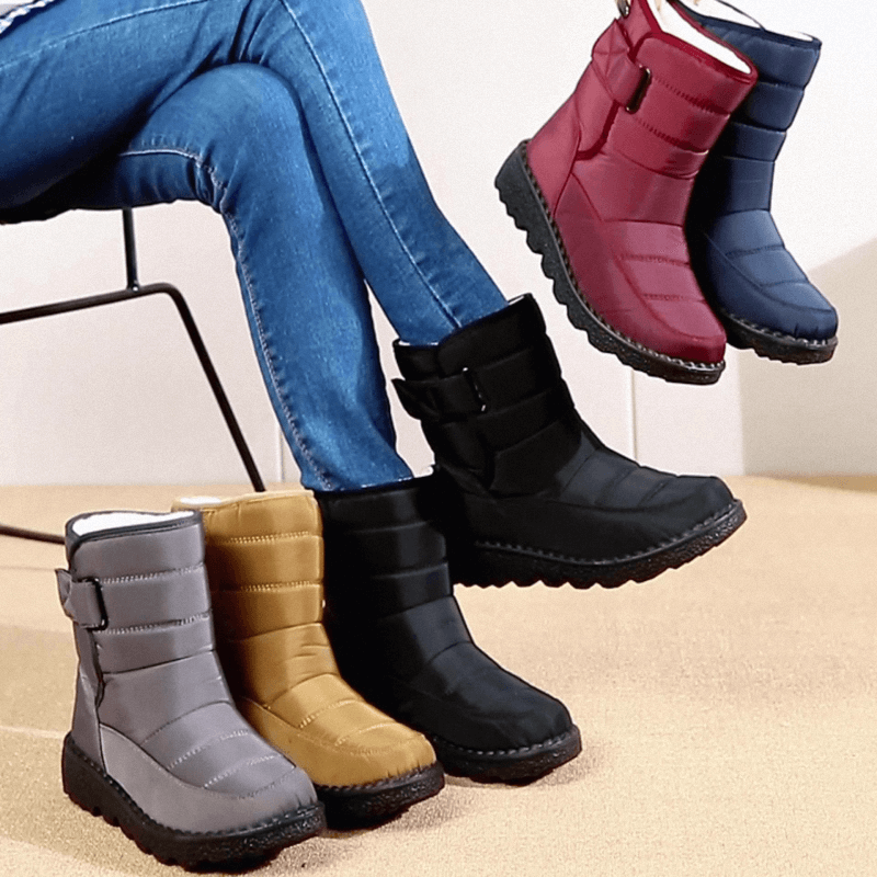 Women's Waterproof Non-slip Warm Ankle Snow Boots