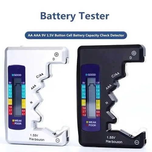 🔥Flash Sale 48% OFF - Battery Tester [Make Your Life Easier⚡]