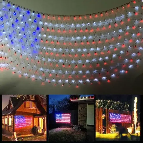 420 LED - Large Outdoor Flag Net Lights