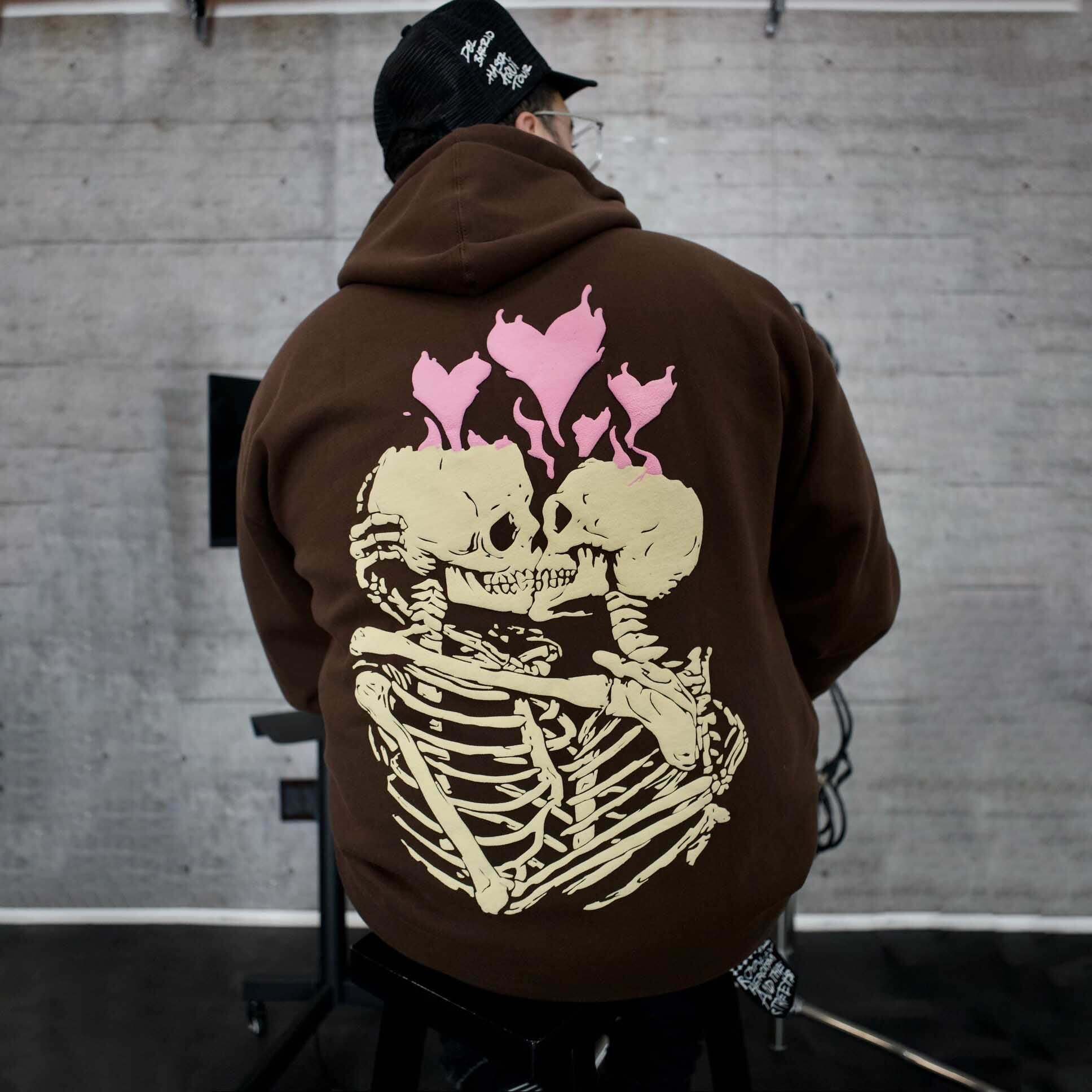 Till Death Do Us Part Print Hoodie