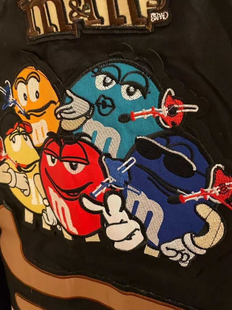 NASCAR Racer Racing M&M Jacket