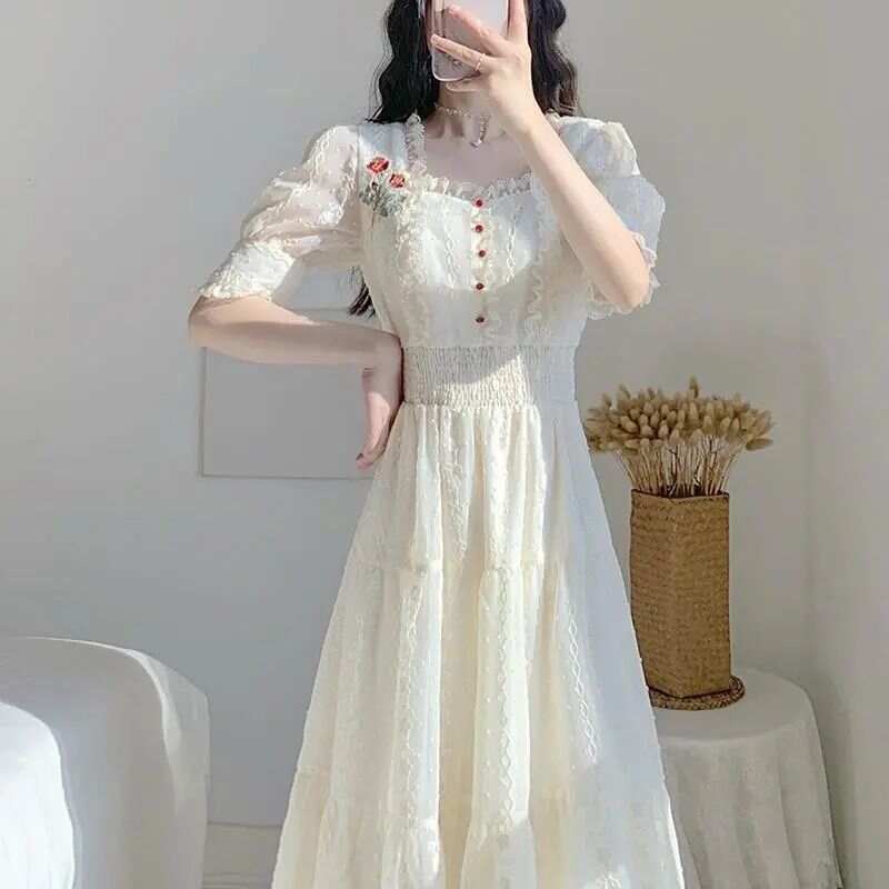 Niche Fairy Lace Dress