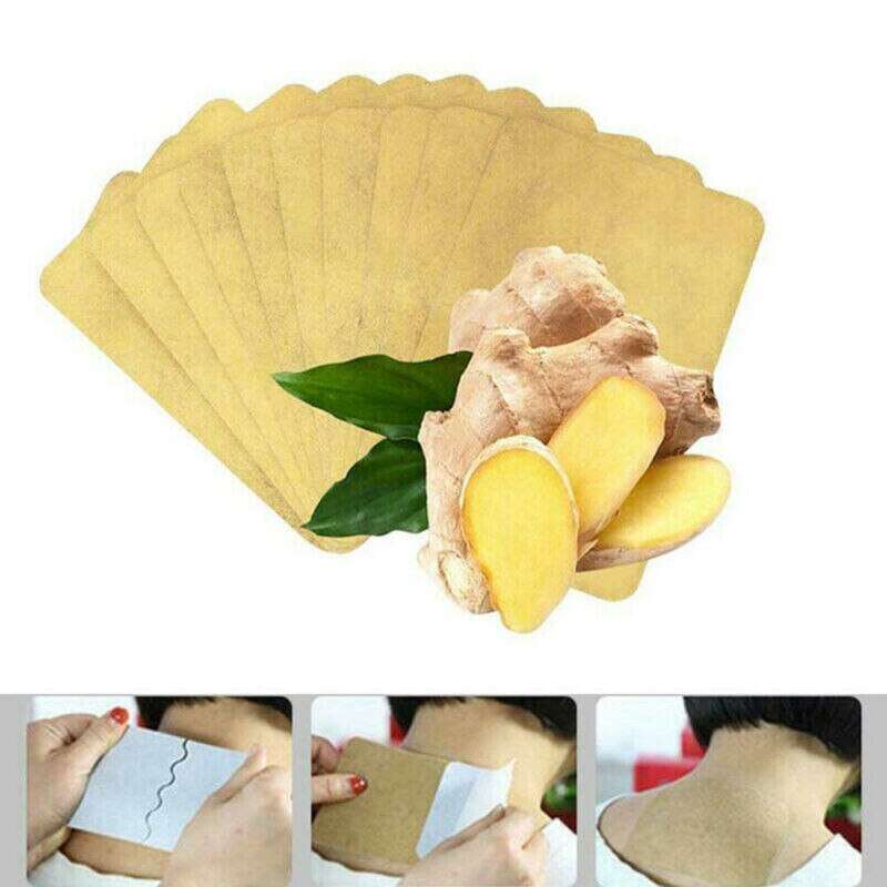 Lymphatic Detox Healing Ginger Patches For Pain & Swelling