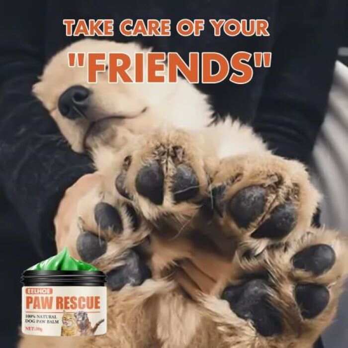 Paw Rescue, Moisturizing Pet Paw Care Cream for Cats and Dogs