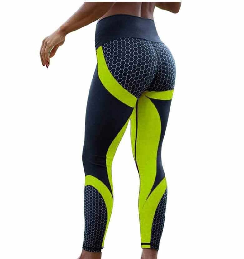 【Buy 2 Free Shipping】Colorblock Butt Lifting High Waist Sports Leggings