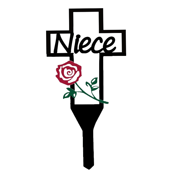 Hot Sale - Cemetery Memorial Cross Stake for Parents