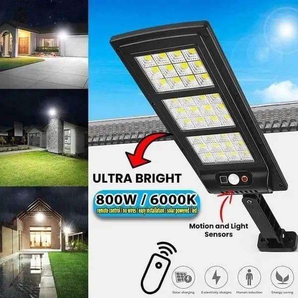 (🌟Hot Sale 49% OFF) SOLAR LED LAMP 6000K - BUY 2 FREE SHIPPING