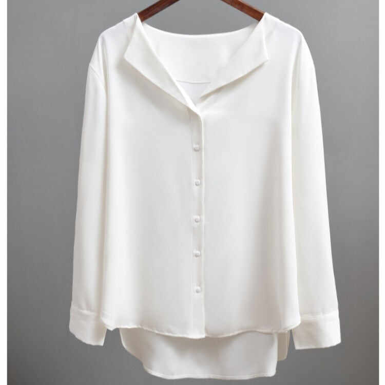 Lazy French Chiffon Shirt