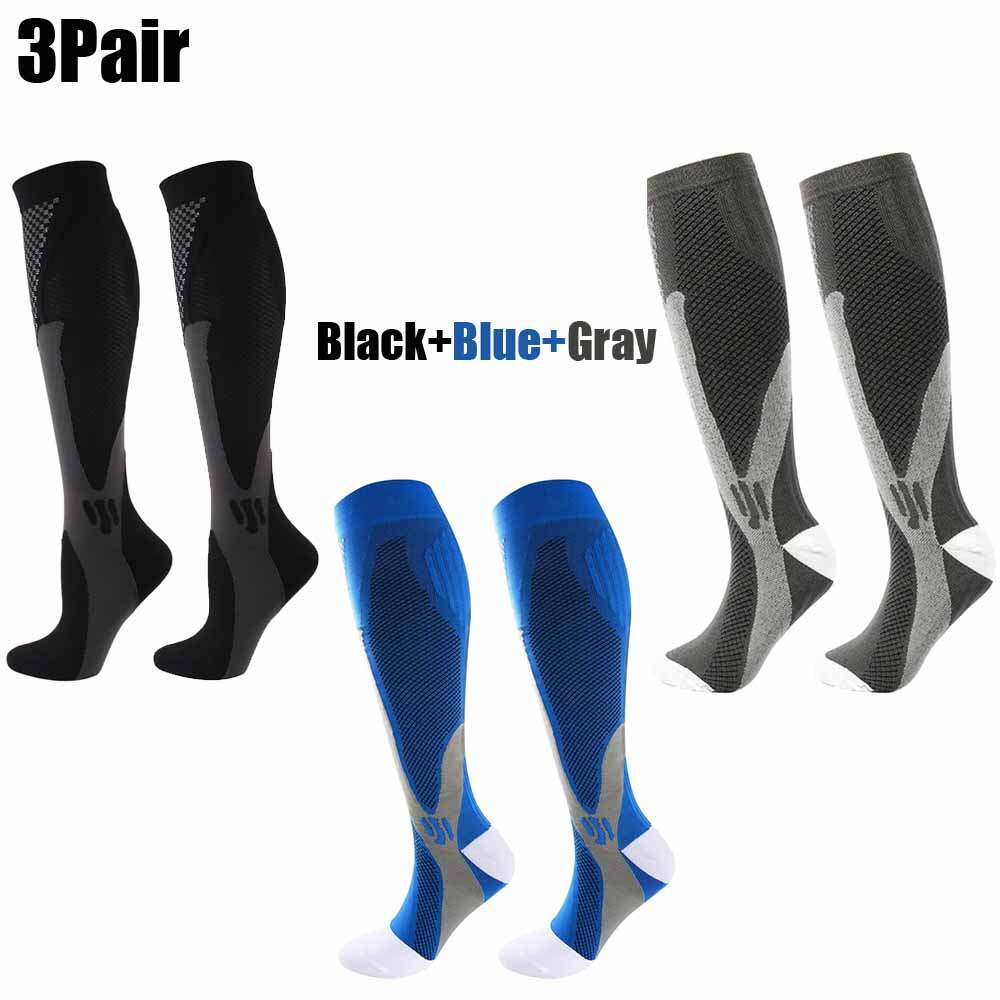 3 Pairs  Unisex Socks Compression