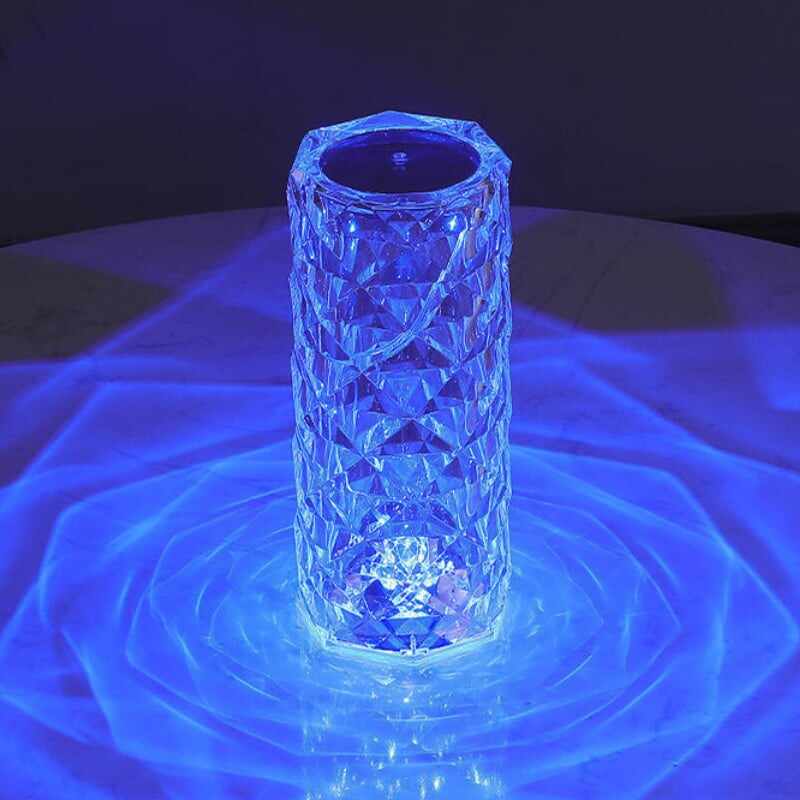 BIG SALE - 50% OFF16 Colors Rose Rays Crystal Diamond Table Lamp