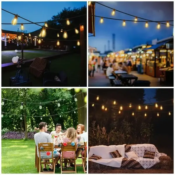 🔥Last Day Special Sale 70% OFF - Solar Powered LED Outdoor String Lights