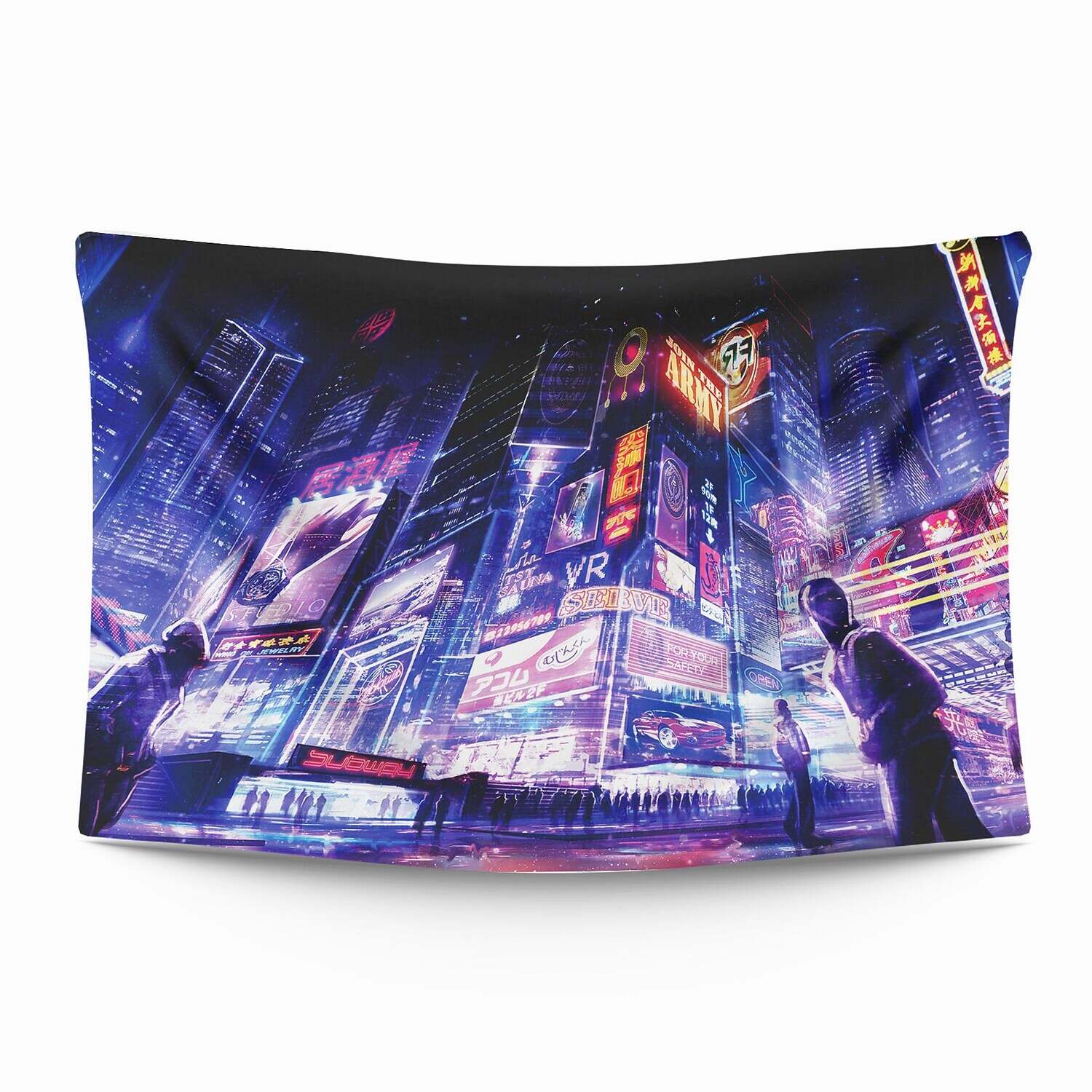 City City Wall Tapestry Art Decor Photograph Backdrop