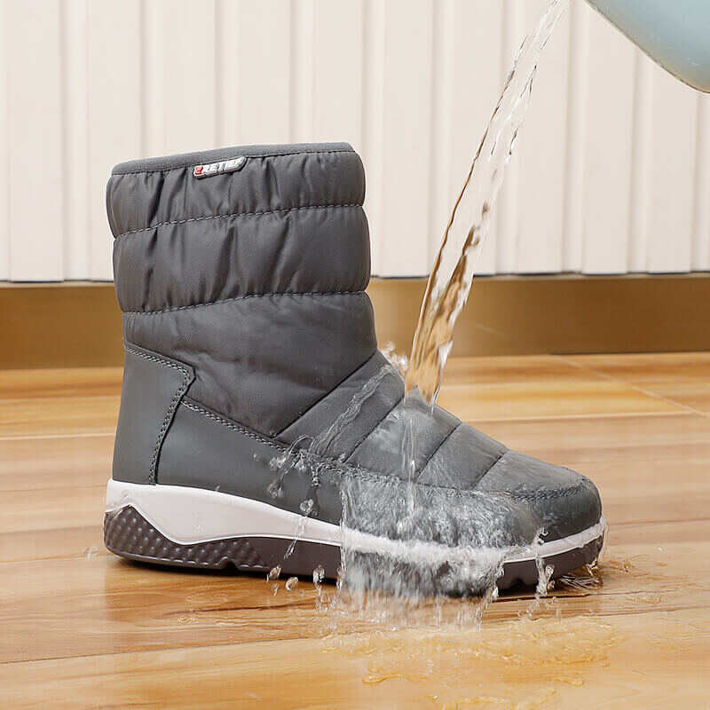 Women's Warm Waterproof Snow Boots