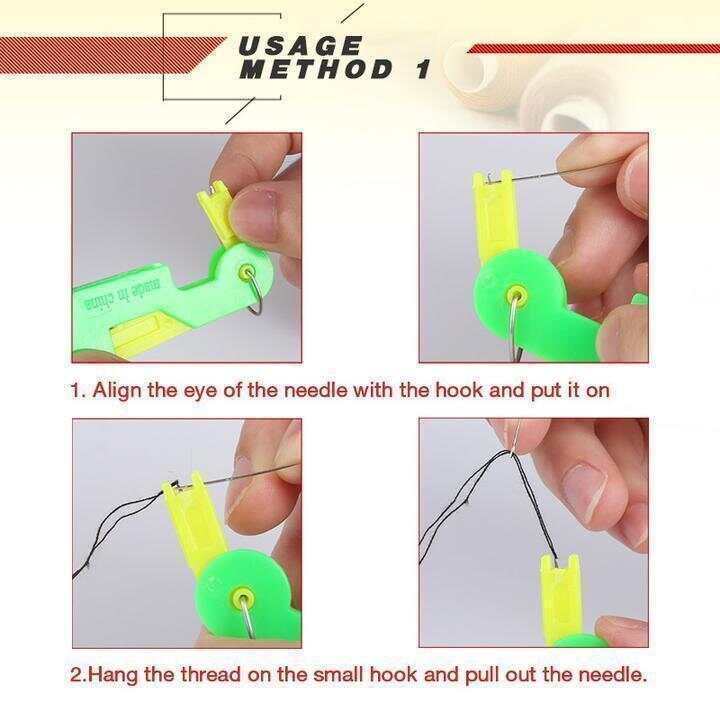 Automatic needle threading device