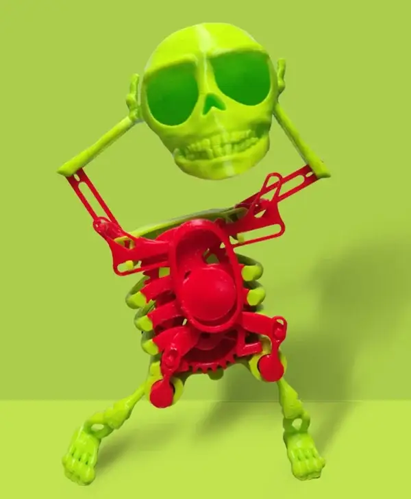 💀Dancing and Swinging 3D Skull Toy