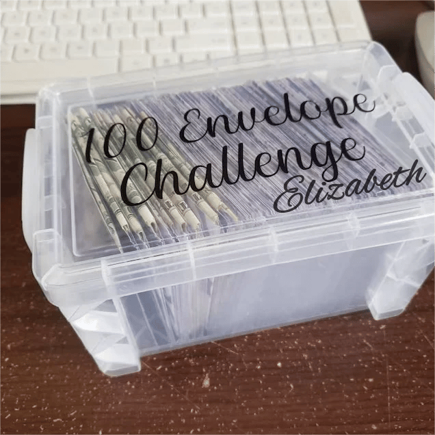 100 Envelope Challenge Box Set|Easy And fun Way To Save $5,050