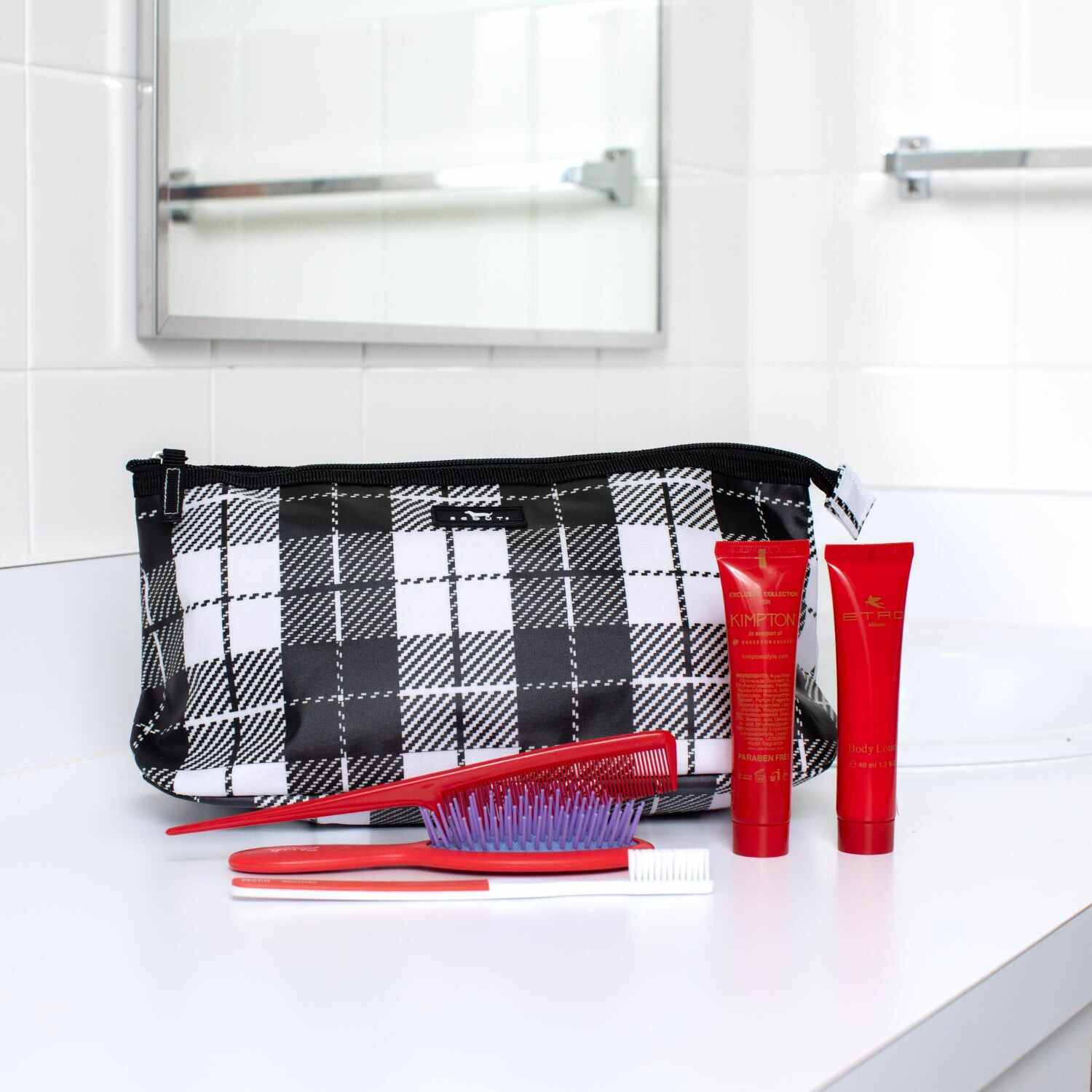 Tight Lipped Makeup Bag