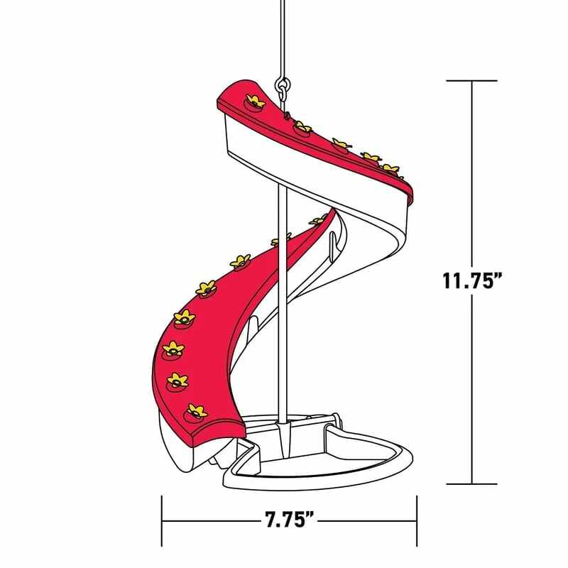 Last Day Promotion 50% - DNA Helix 32-Port Hummingbird Feeder