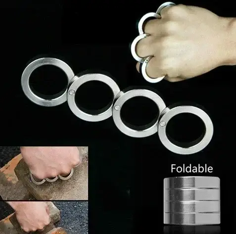 🔥Last Day Promotion 49% OFF🔥 Stainless Steel Outdoor Rotatable Folding Ring