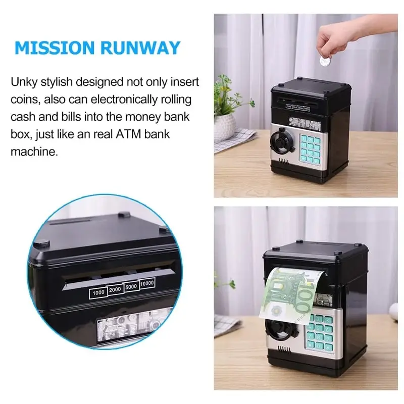 💵Electronic Password Piggy Bank - Mini ATM💵-👍Buy 2 Save 15%