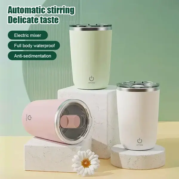 🔥Last day 49% off-Electric Stirring Magnetic Coffee Cup