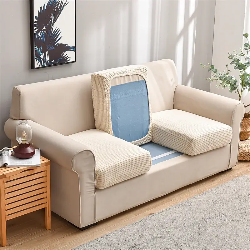 Stretch Sofa Cushion Cover Couch Seat Slipcover Elastic