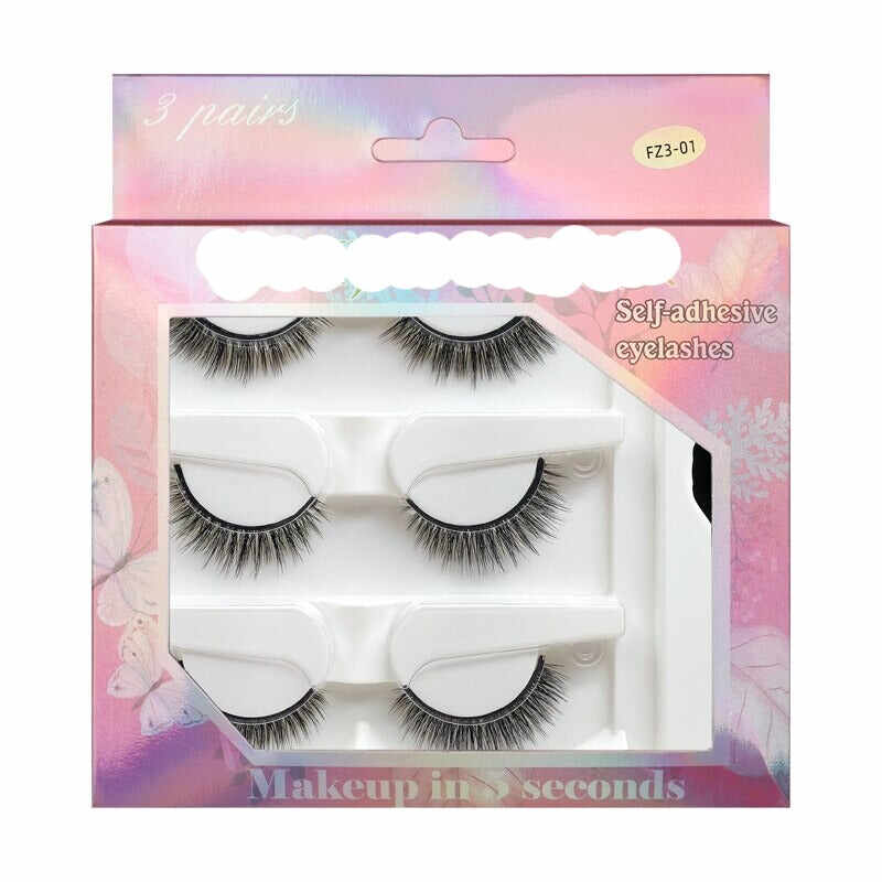 Magnetic Eyelashes Set of 3 pairs