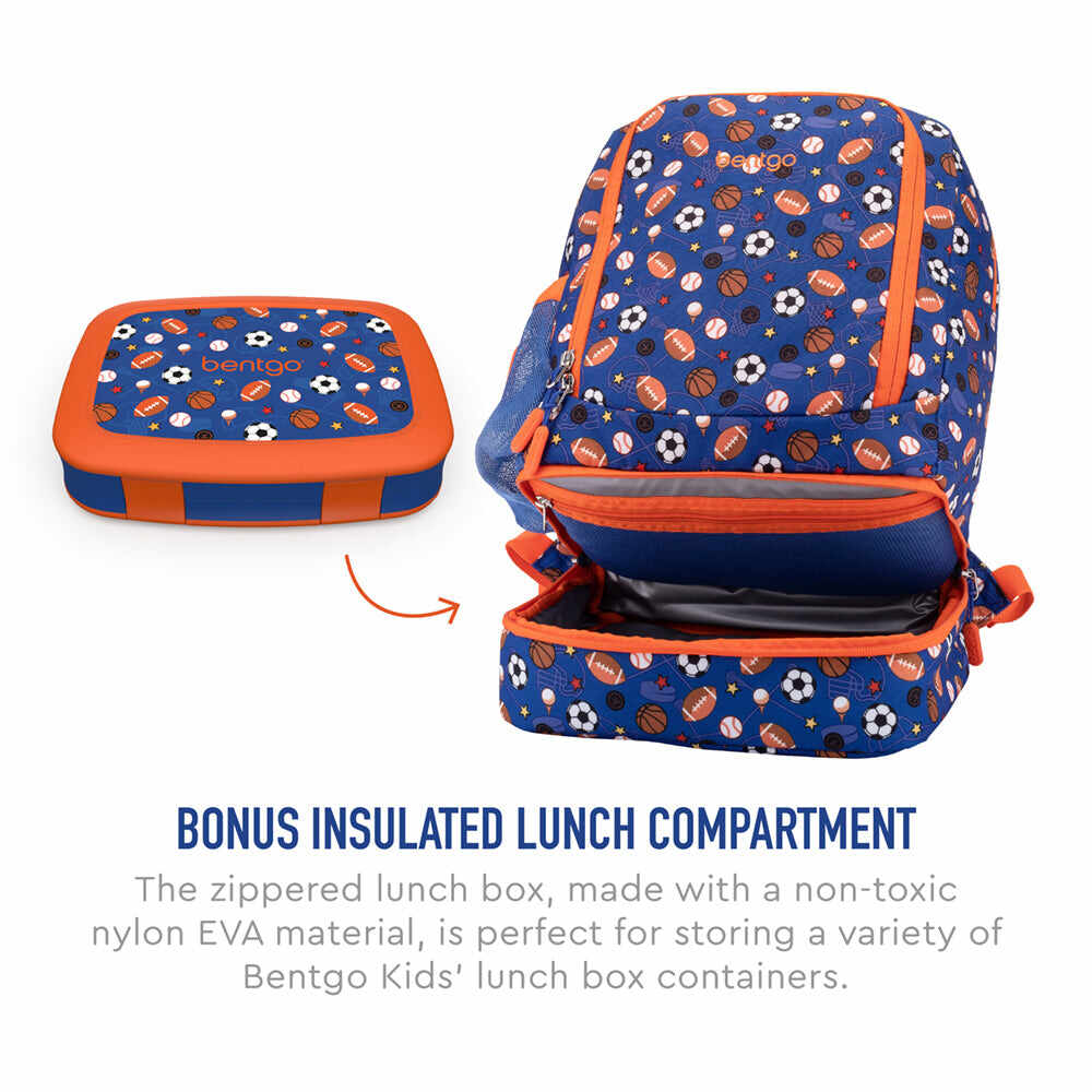 Kids Prints Lunch Box & Backpack