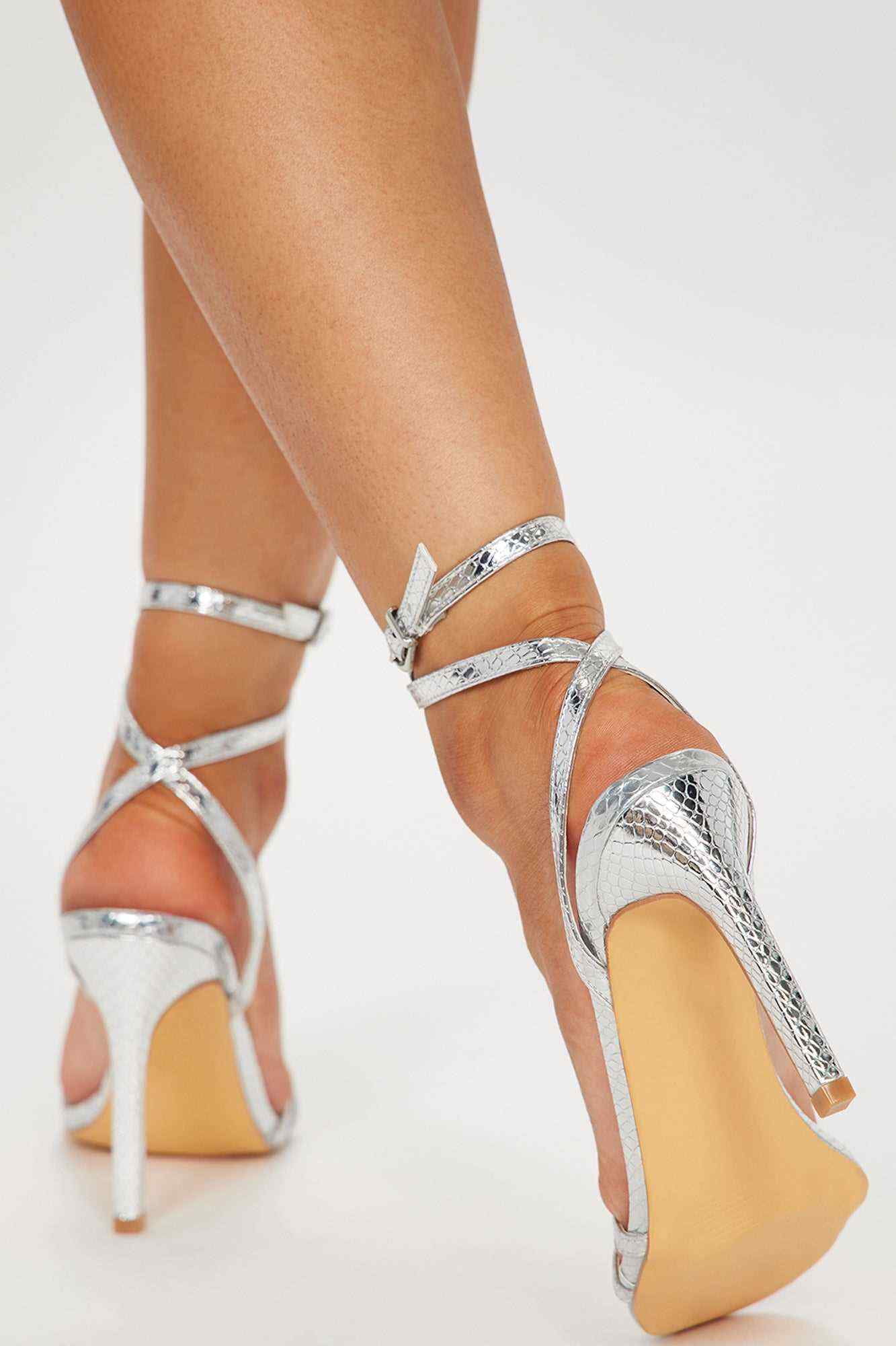 Mystical Dreamer Heeled Sandals   Silver