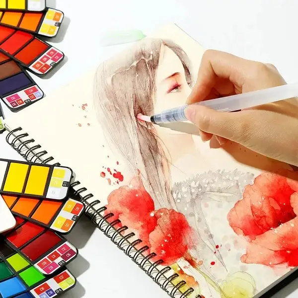 🔥Last Day Promotion 49% OFF -- Handy Watercolor Travel Kit