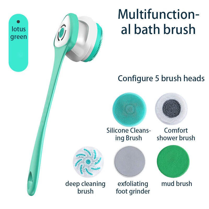 🔥HOT SALE - 50% OFF 🔥New Multifunctional Waterproof Electric Bath Brush