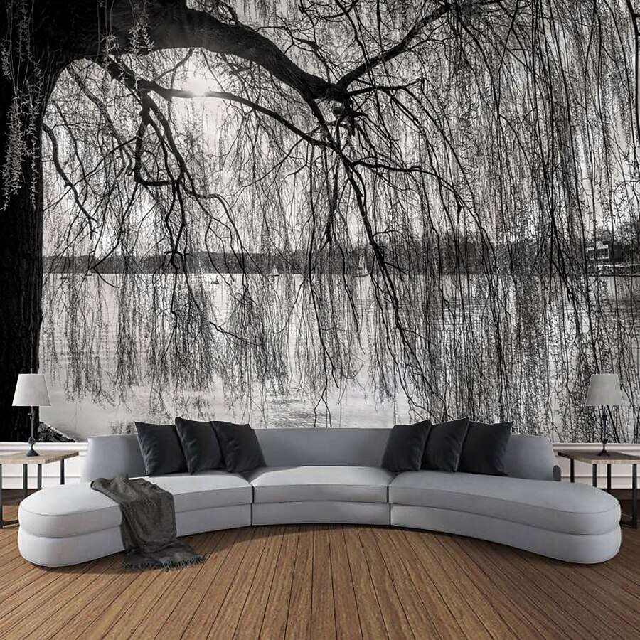 Landscape Forest Hanging Tapestry Wall Art Mural Decor Photograph Backdrop Blanket Curtain Home Bedroom Living Room Decoration