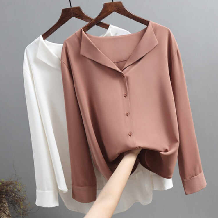 Lazy French Chiffon Shirt