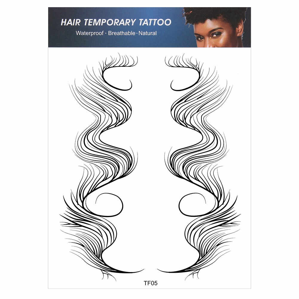 Baby Hair Tattoo Stickers