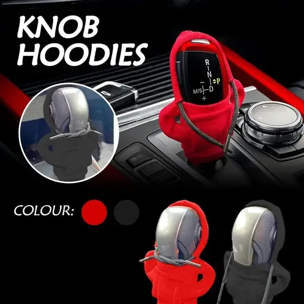 Hoodie Car Gear Shift Cover