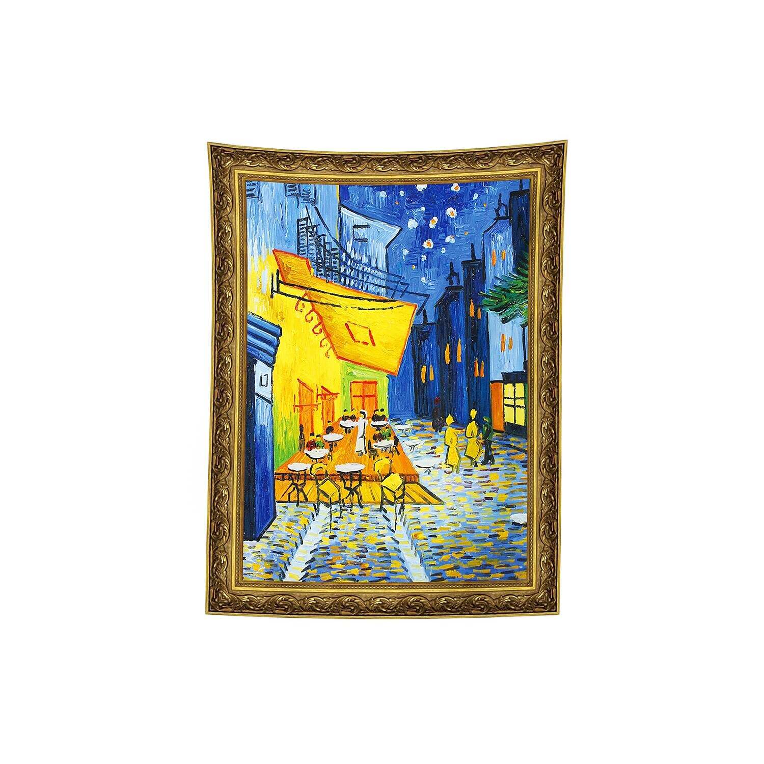 Van Gogh Wall Tapestry Art Decor Famous Painting Café Terrace at Night