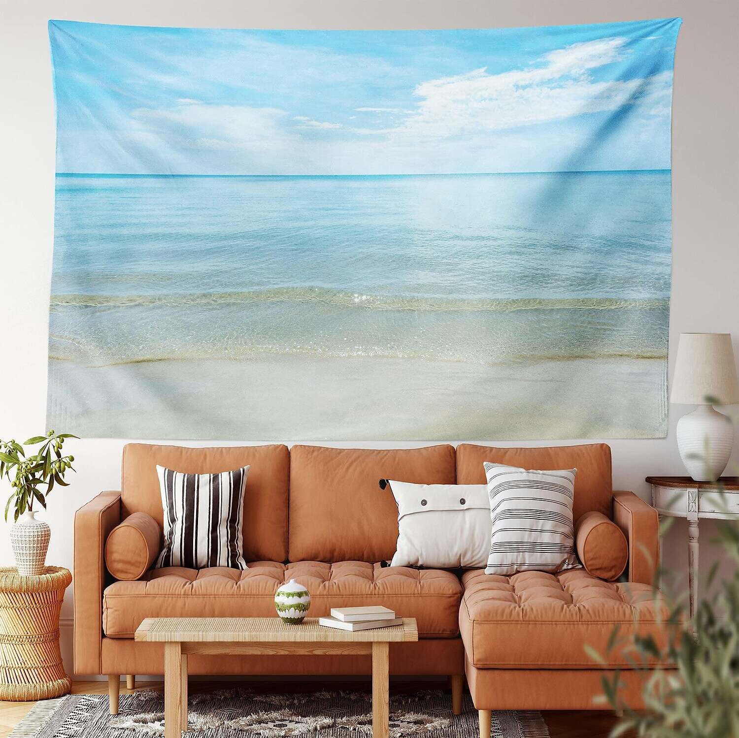 Beach Theme Wall Tapestry Art Decor Photograph Backdrop