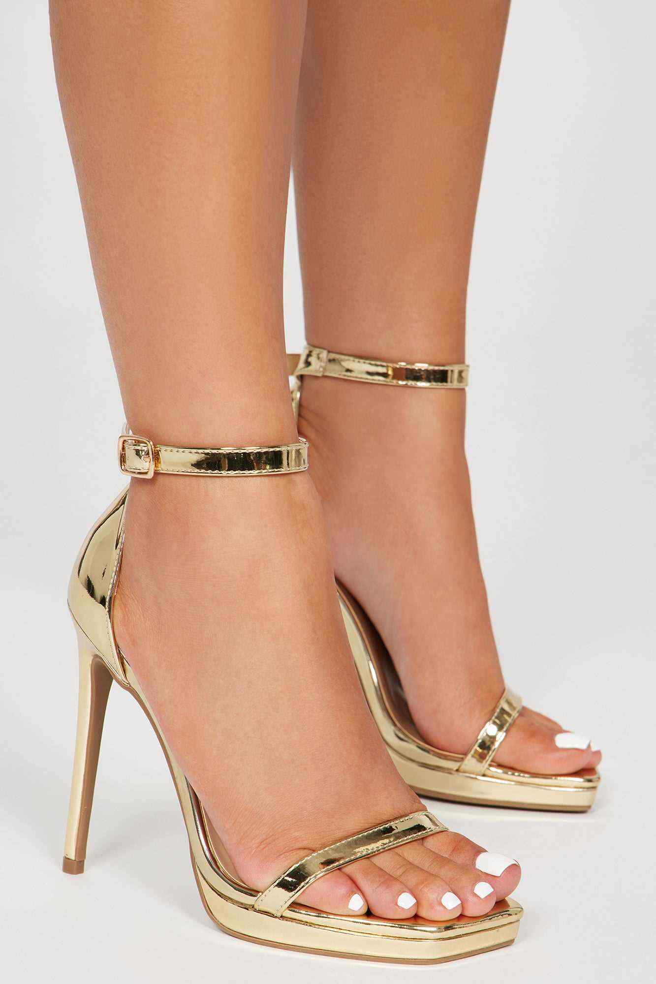 Always On My Mind Heeled Sandals   Gold