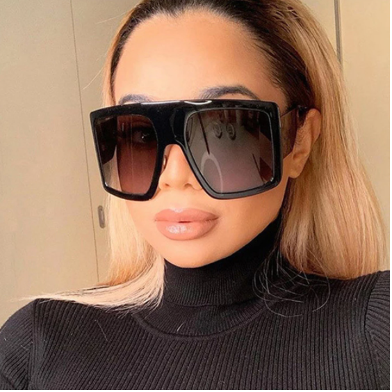 Luxury Oversized Square-Framed Sunglasses